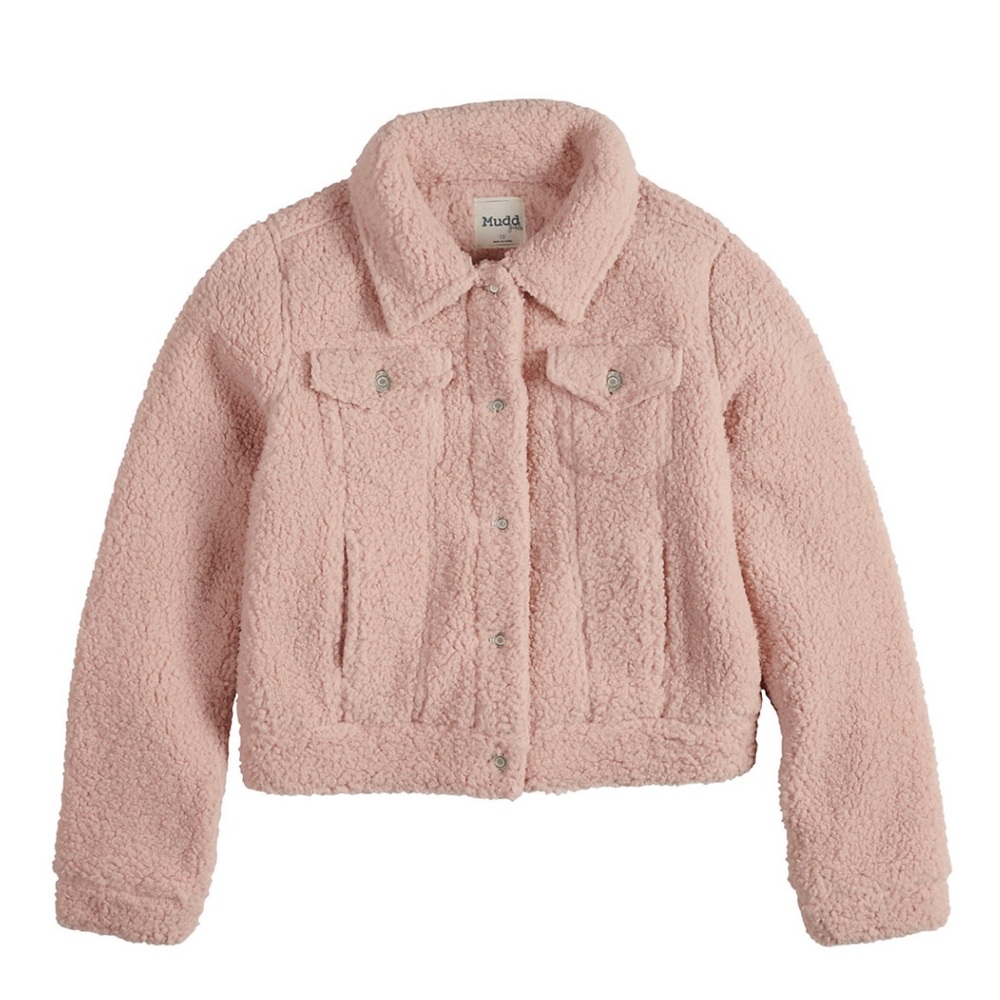 Girls' Mudd® Sherpa Trucker Jacket size 14